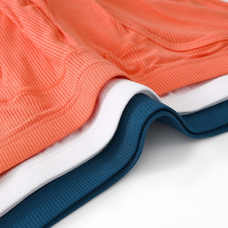 Men's Convex Low Waist Briefs Breathable Sexy Loose Pants