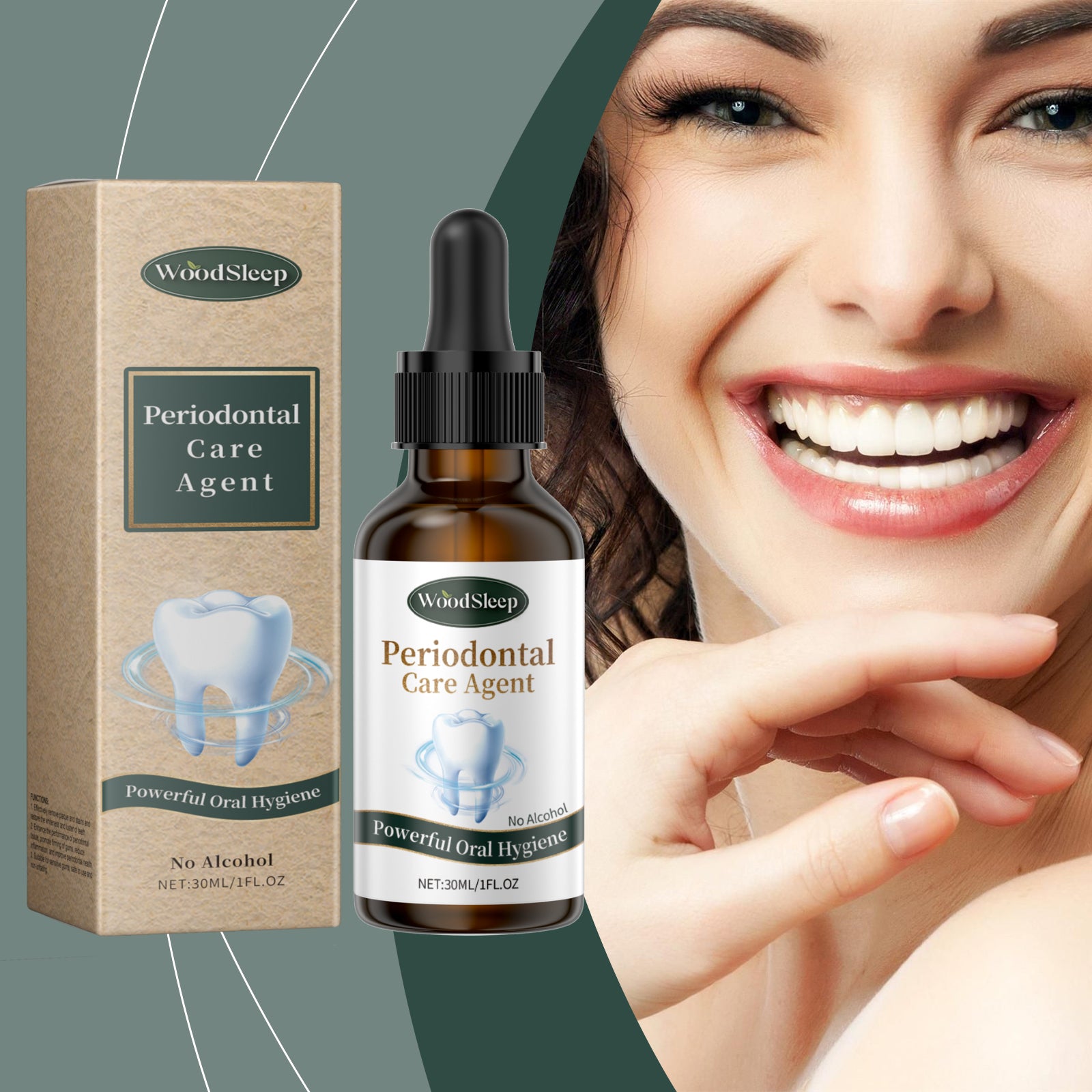 WoodSleep Oral Care Fresh Breath Care Dental Hygiene Environment Dental Cleaning Care