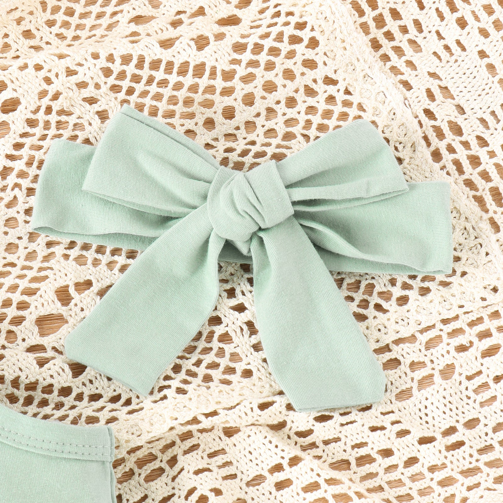 Girls' Letter Camisole Shorts Suit Summer