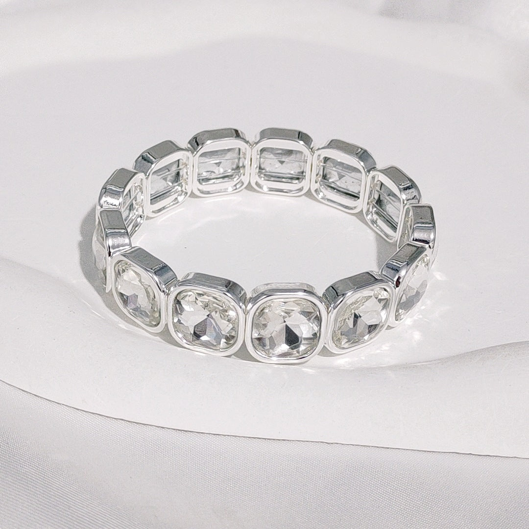 Special-interest Design Diamond Female Bohemian Gem Brace Lace Bracelet