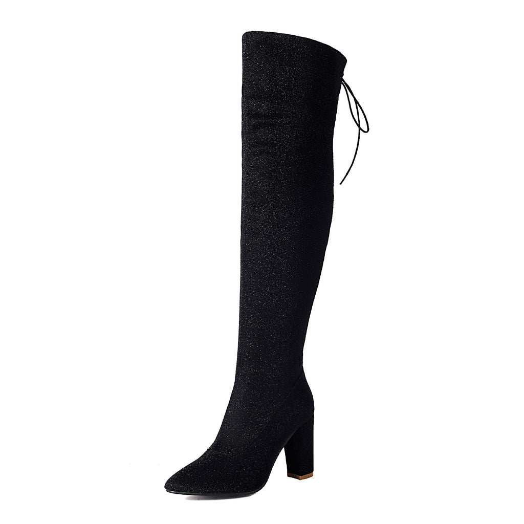 Over-the-knee Nightclub Knight 40-47 Large Size Boots