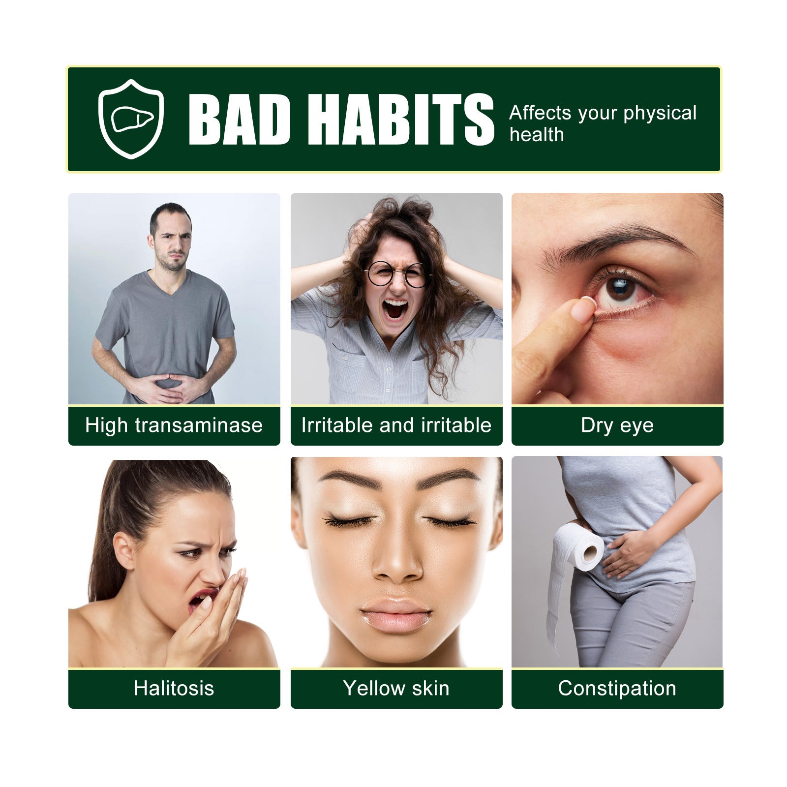 Googeer Body Care Tea Relieves Eye Fatigue Body Discomfort Body Shaping Health Care Individually Packaged Tea Bag