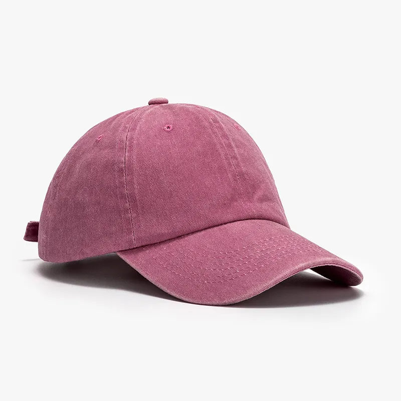 Washed Curved-Brim Baseball Cap