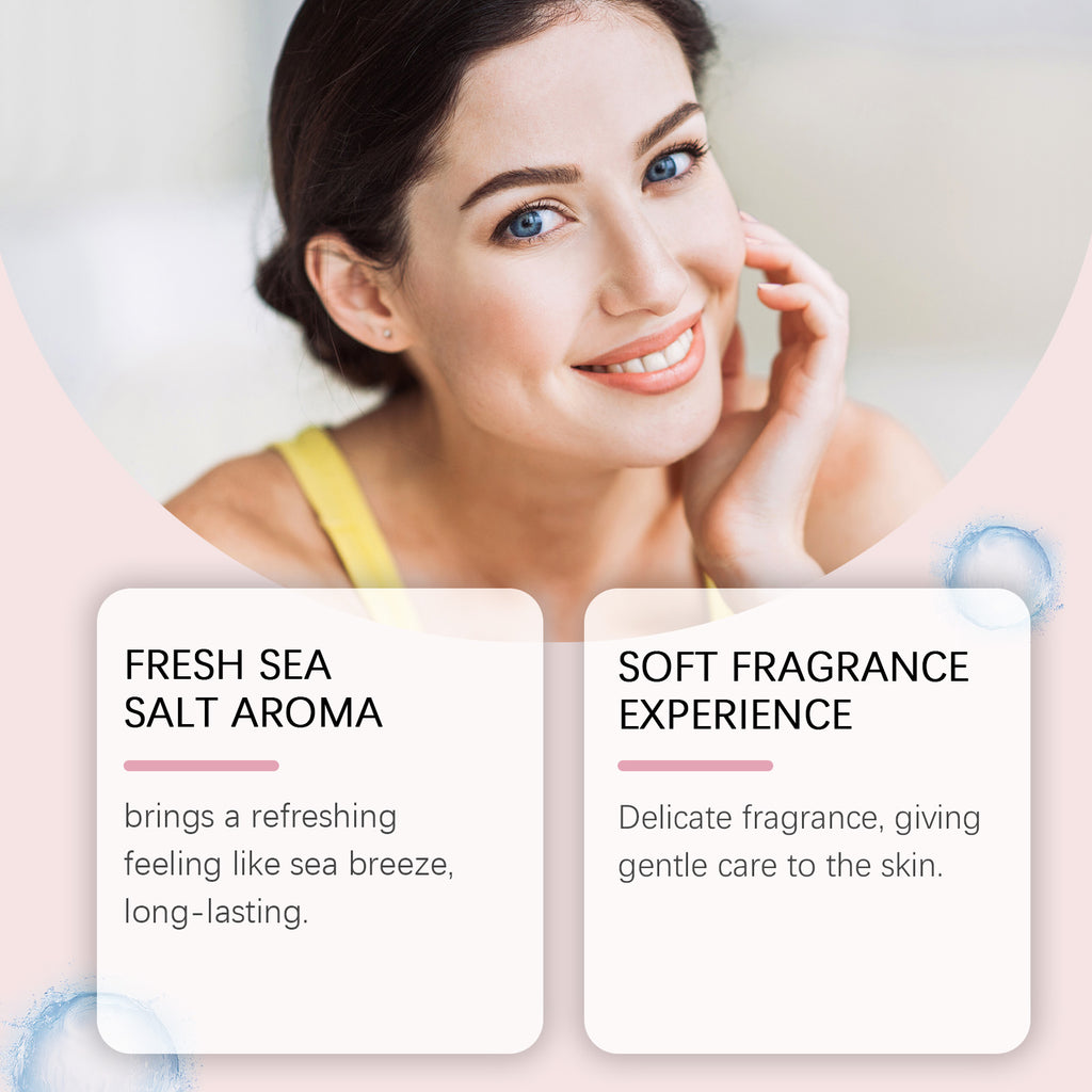 Roxelis Light Sea Salt Body Spray Long-Lasting Fragrance To Remove Odors Fresh Elegant Fresh Perfume Spray