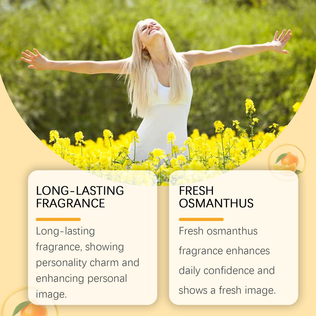 Roxelis Osmanthus Gilt Perfume Lasting Light Fragrance Natural Fresh Moisture Charm Fragrance Fragrance Fine Mist Osmanthus Perfume Spray