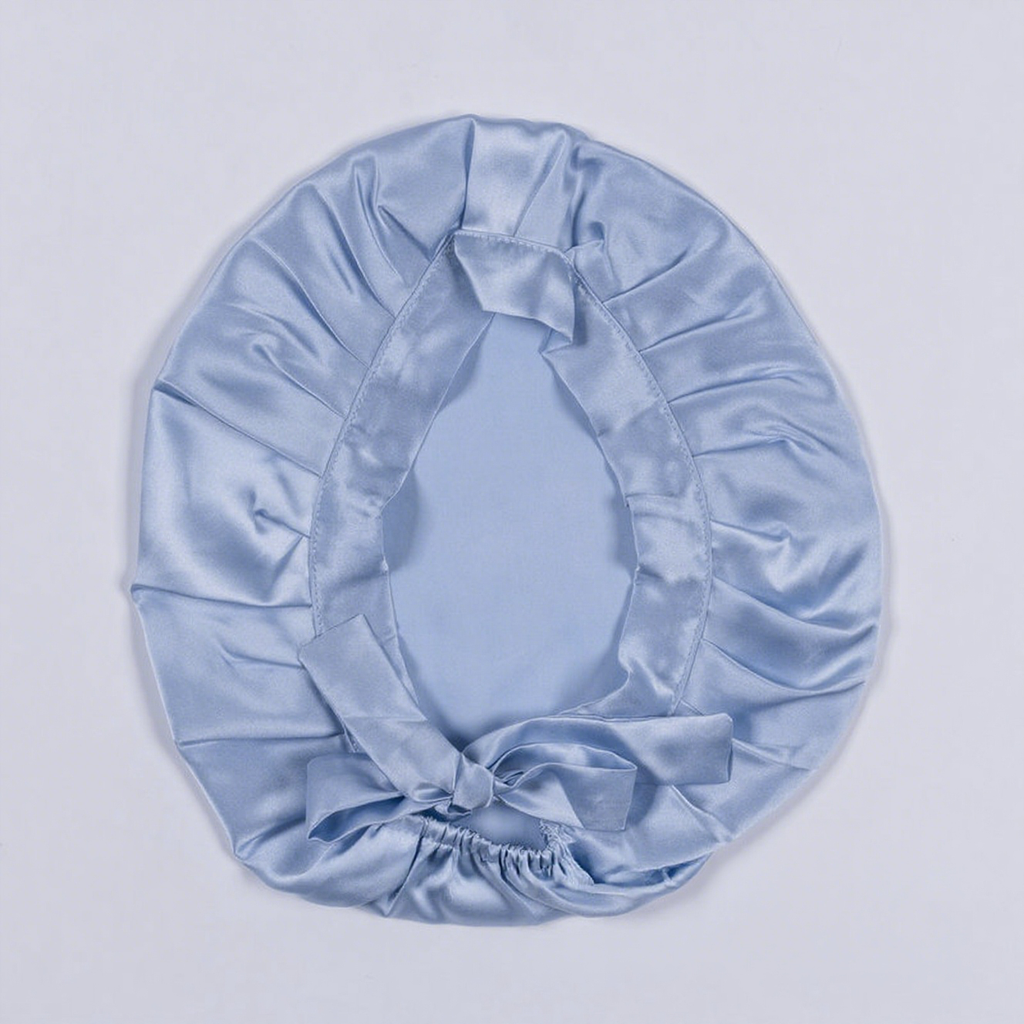 Bath cap silk headscarf cap women's hair care cap