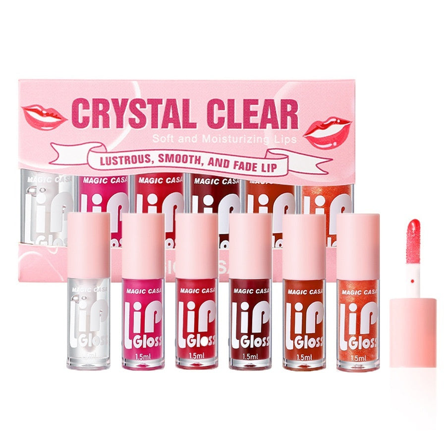 Six Sets Of Water Jelly Lip Care Oil