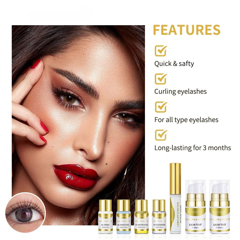 Hair Spray Hot Dyed Eyebrows Suit