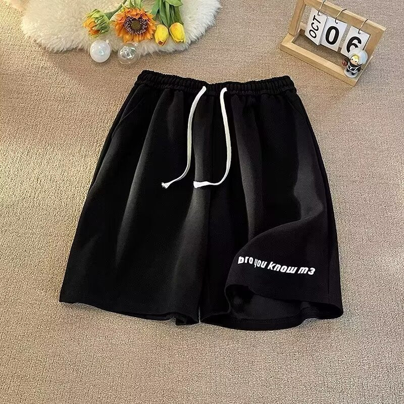 Sports Shorts Male Letter Bermuda Shorts