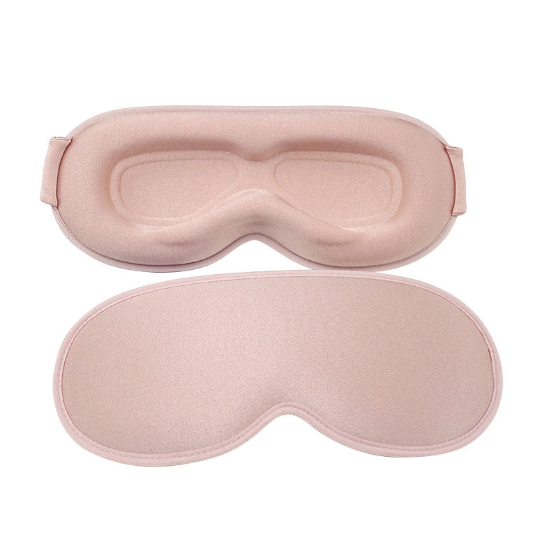 3D blackout eye mask integrated 3D nasal wing breathable elastic band adjustment