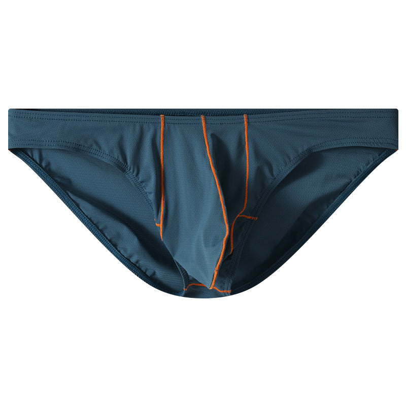Thin Ice Silk Solid Color Men's Underwear