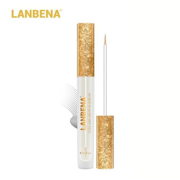 LANBENA Blue Eyes Eyelash Growth Liquid Waterproof Curling Long Thick Nourish Eyelash Eyebrows