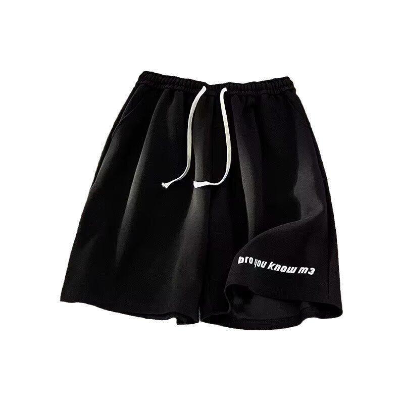 Sports Shorts Male Letter Bermuda Shorts