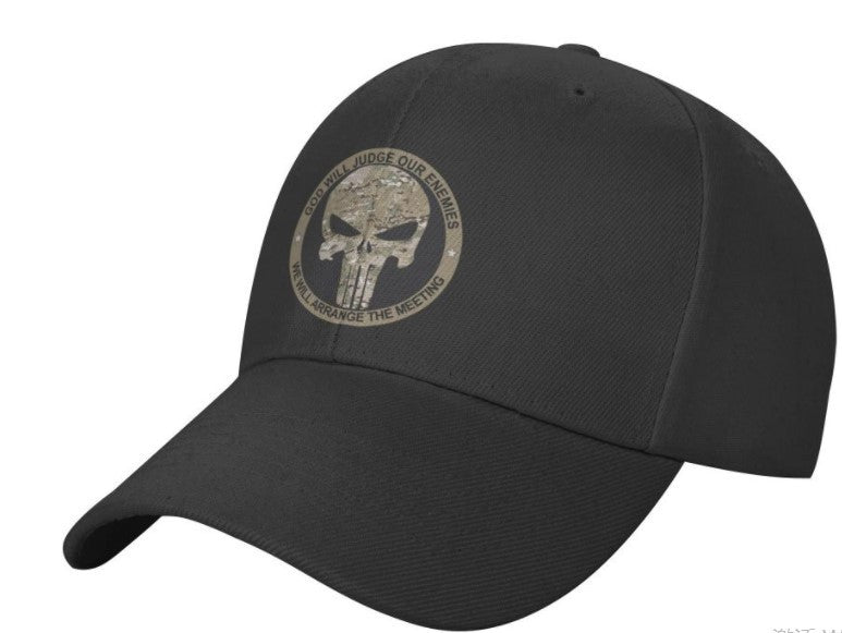 Summer printed baseball sports casual duckbill cap