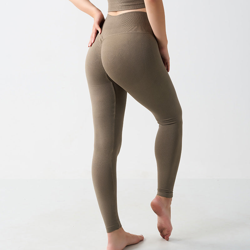 High Elastic Long Pants Women's Butt-Lifting Fitness Pants