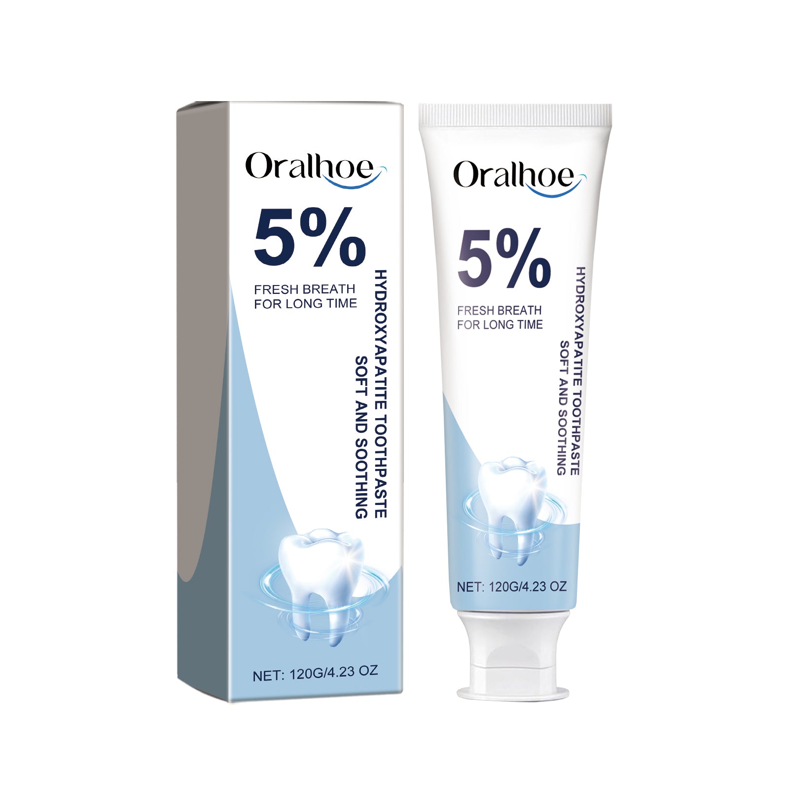 Oralhoe Repair Toothpaste Gently Cleans Teeth Repair Dental Hygiene Care Brightening And Stain Removing Mint Toothpaste