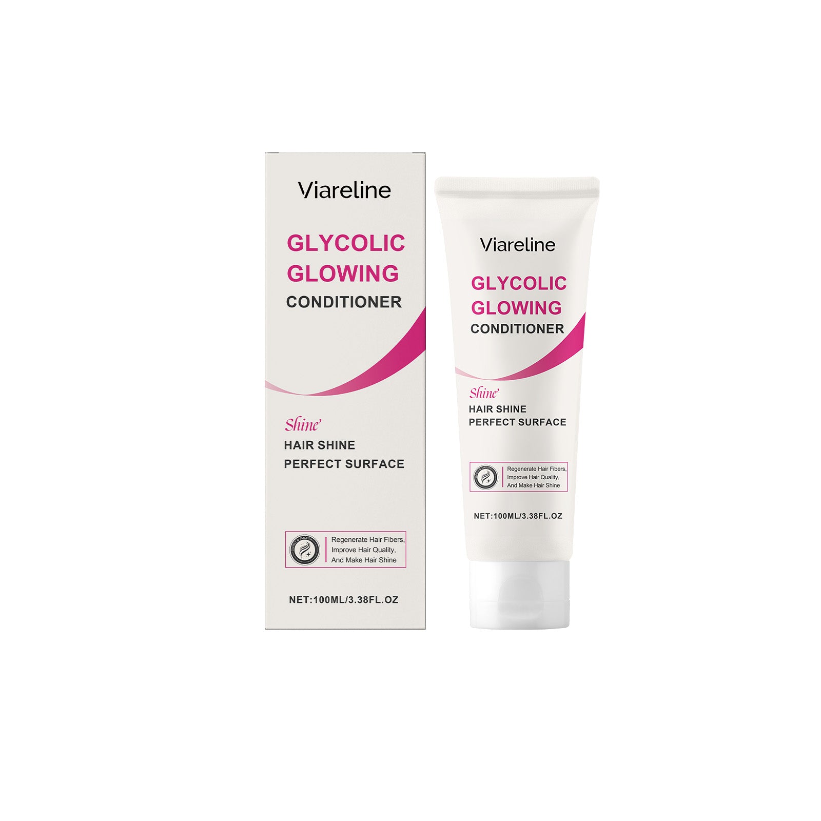 Viareline Glossy Nourishing Conditioner For Improving Dry Hair And Smoothing Smoothing Conditioner For Repairing And Smoothing