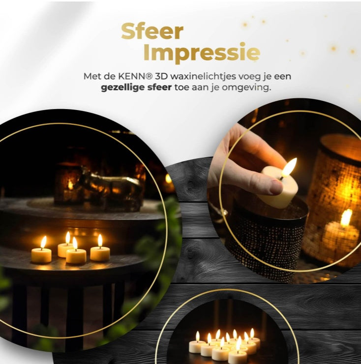S10 LED Tealight Candles