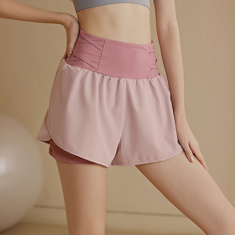Loose Anti-exposure Sports Shorts For Women
