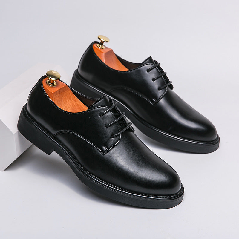 Men's British-style Korean-style Business Leather Shoes