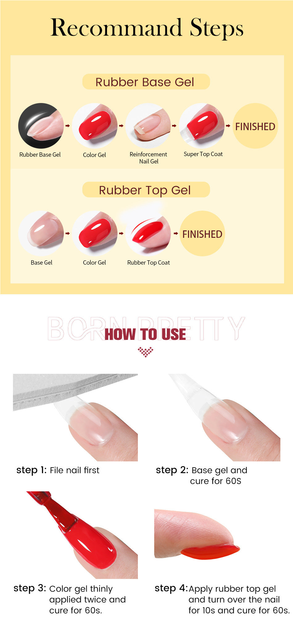 Nail Art Polish Gel Construction Base Gel Plated Crystal