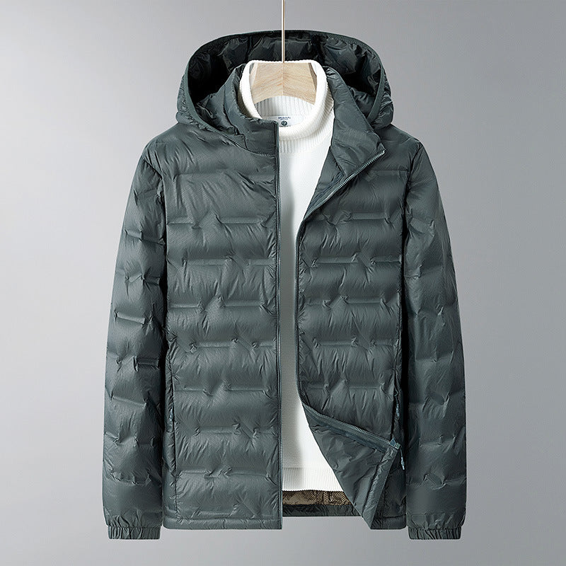 Graphene Casual Hooded Down Jacket