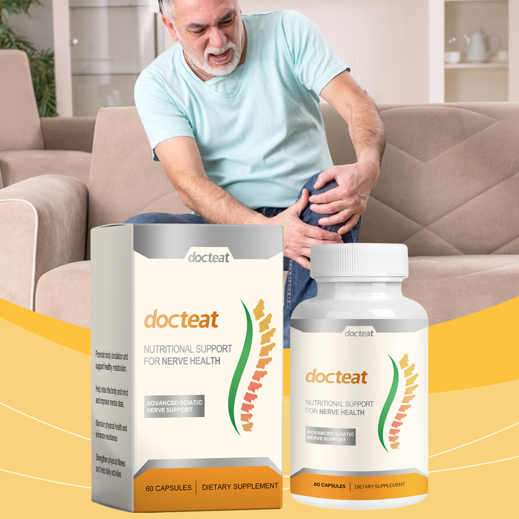 Docteat Body Relief Capsules Are Effective In Soothing And Improving Joint Discomfort With Daily Body Massage Treatments