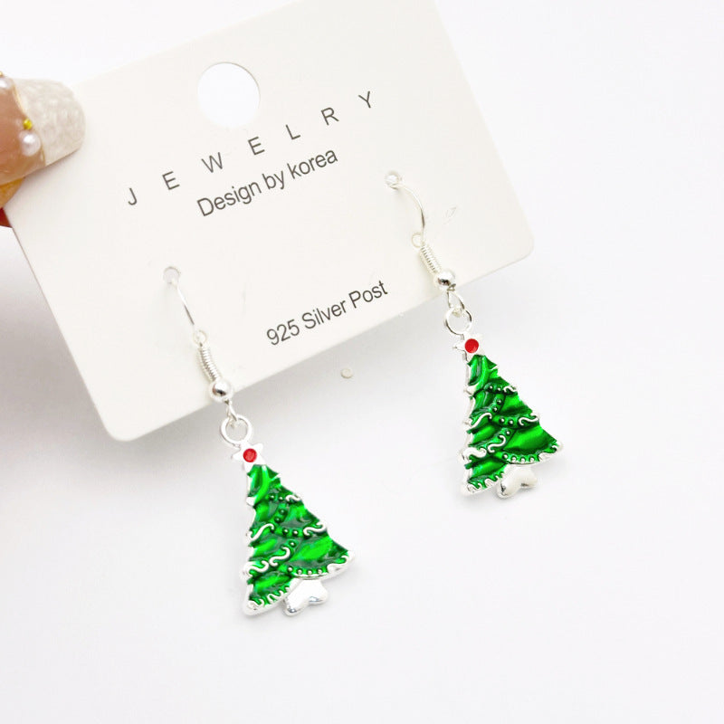 New Red Bow Handmade Beaded Ear Stud Necklace Bracelet