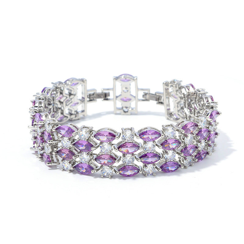 Creative And Versatile Women's Crystal Zircon Bracelet