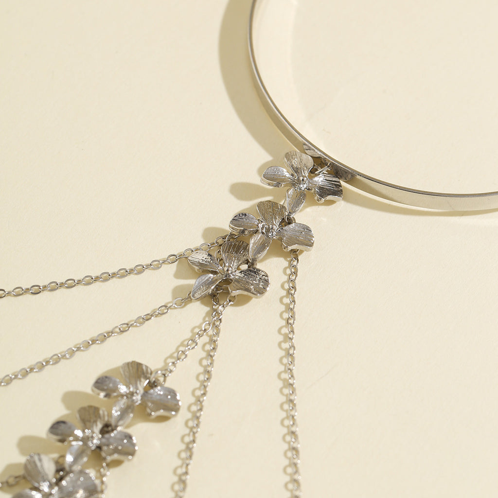 Europe And America Cross Border Ornament Ethnic Butterfly Flower Tassel Bracelet Vacation Style ArmChain Star Shell Jewelry