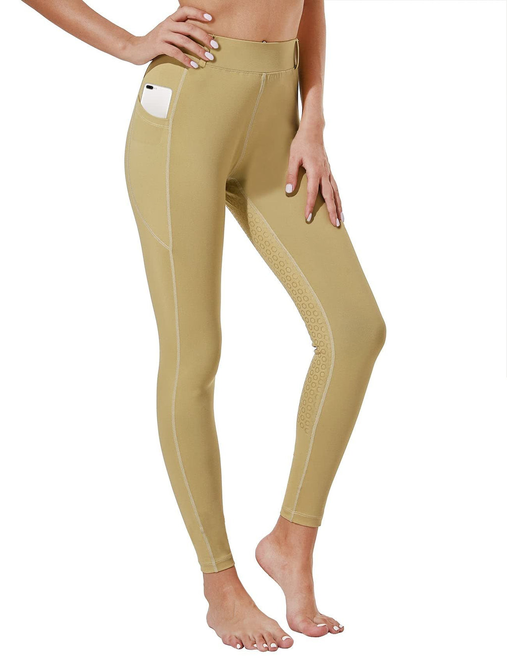 Trousers Outdoor Sports Silicone Anti-Slip Fitted Equestrian Long Pants