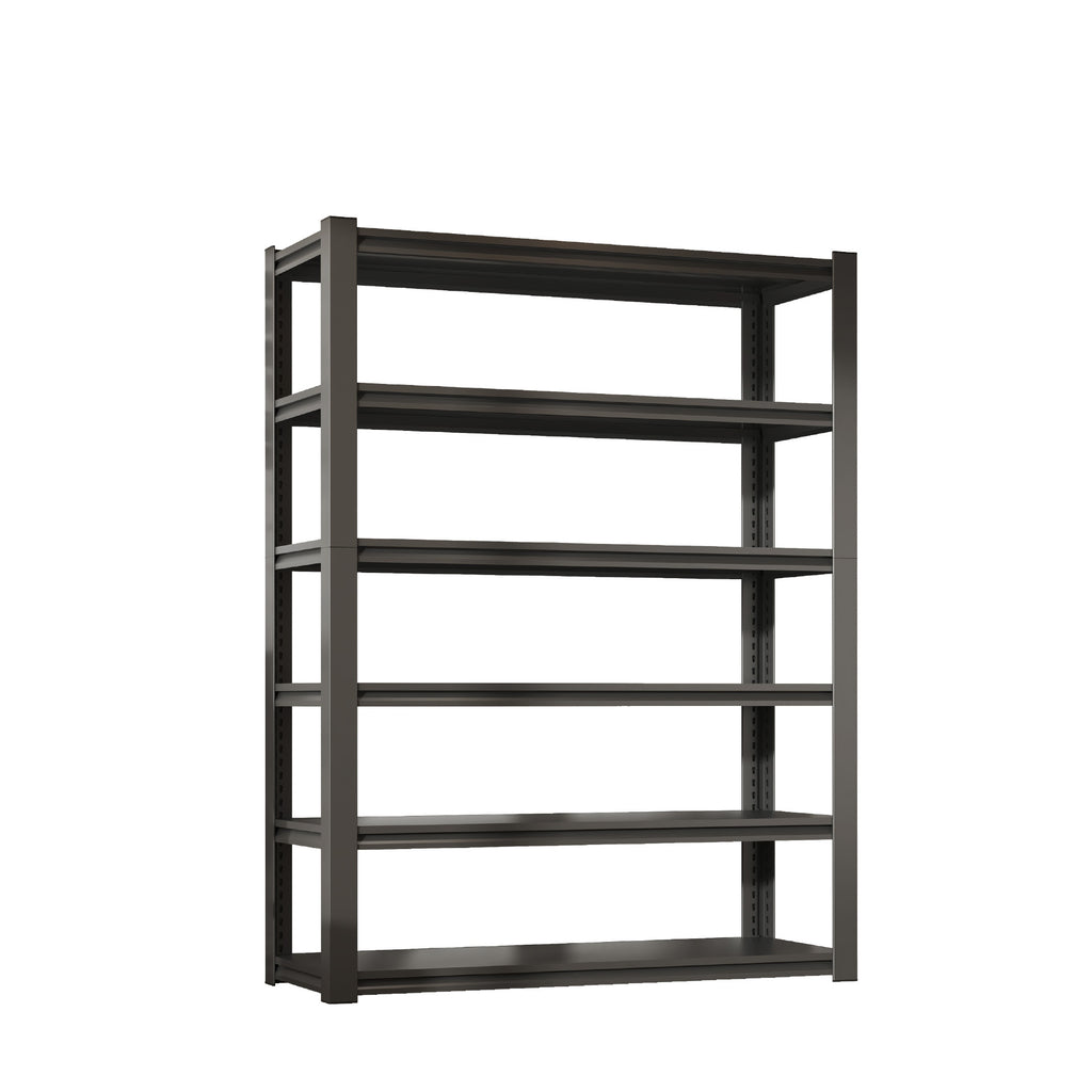 Tier Metal Shelves For Storage Garage Shelving 2400LBS Heavy Duty Storage Shelves Adjustable Garage Shelf Industrial Shelving Unit Storage Utility Rack,Black