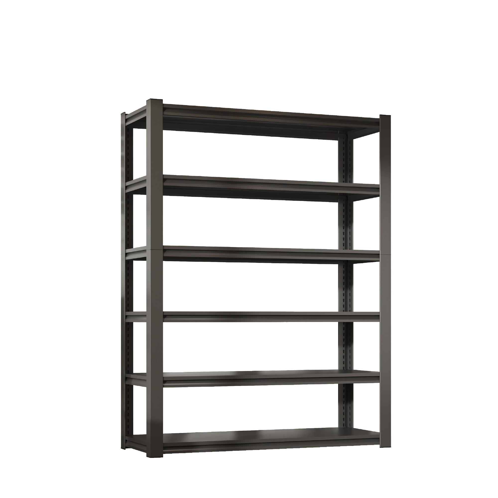 Tier Metal Shelves For Storage Garage Shelving 2400LBS Heavy Duty Storage Shelves Adjustable Garage Shelf Industrial Shelving Unit Storage Utility Rack,Black