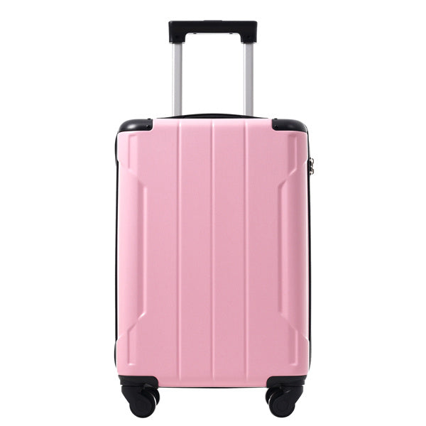 20-Inch Hardshell Carry-On Luggage, Lightweight Durable ABS Suitcase With Spinner Wheels, Built-in TSA Lock, 2 Packing Cubes