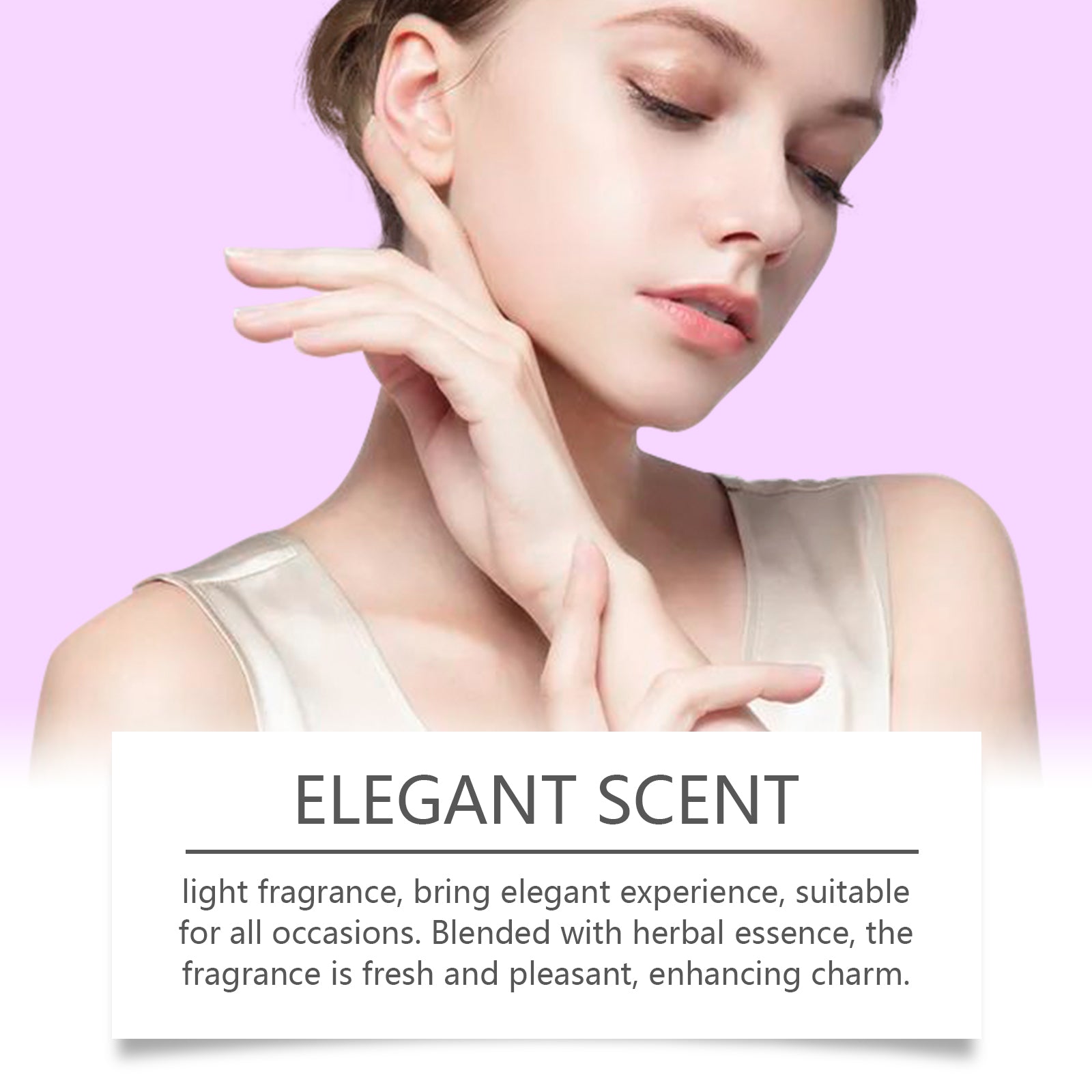 Roxelis Herbal Charm Perfume Herbal Charm Perfume Lasting Cigarette Rain Garden Wood Rose Scent Scent