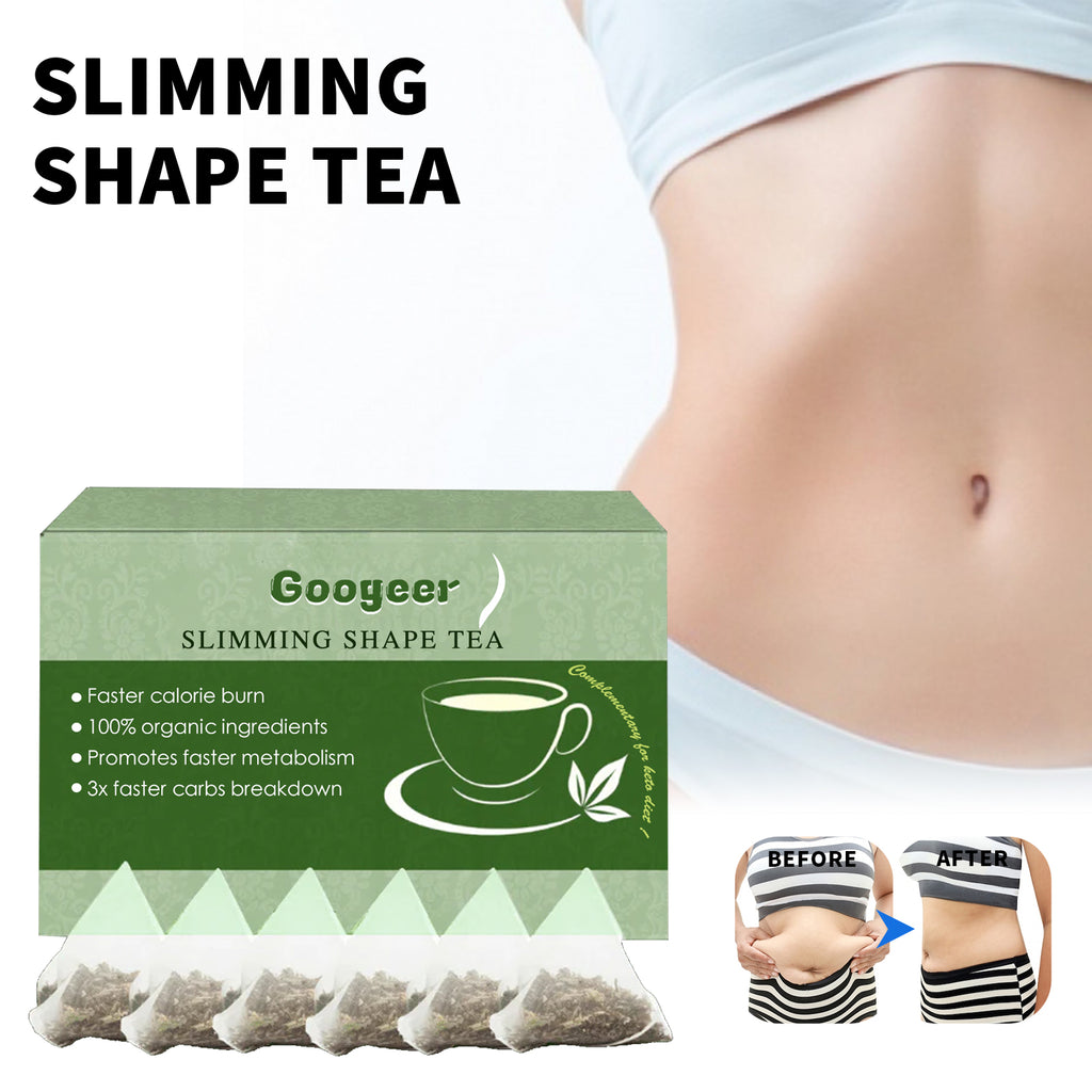 Googeer Slimming Shape Tea, Belly In Tight Belly Thigh Proud Flesh Shape Show The Curve Shape Slimming Tea