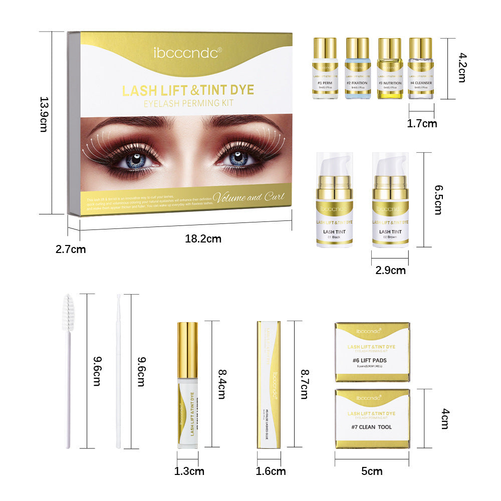 Hair Spray Hot Dyed Eyebrows Suit