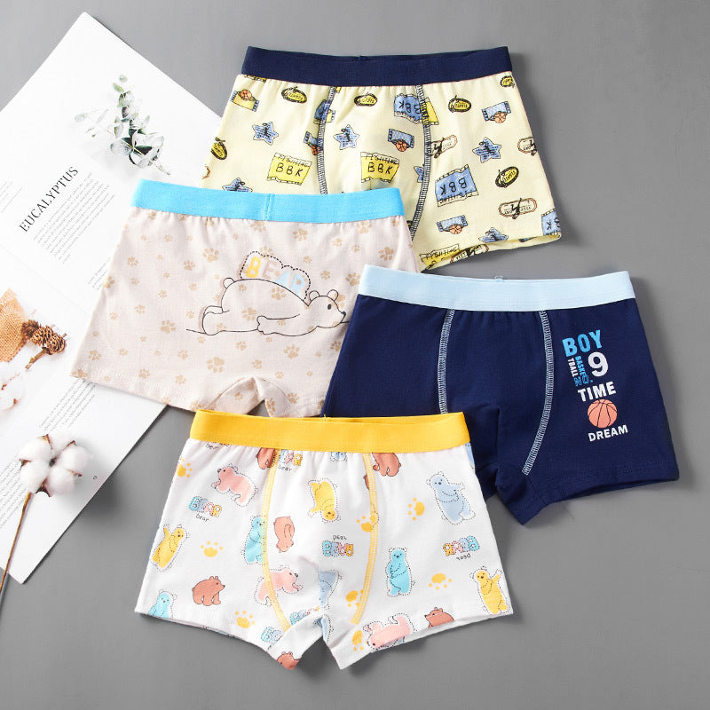 Big Kids' Boxer Briefs For Little Boys
