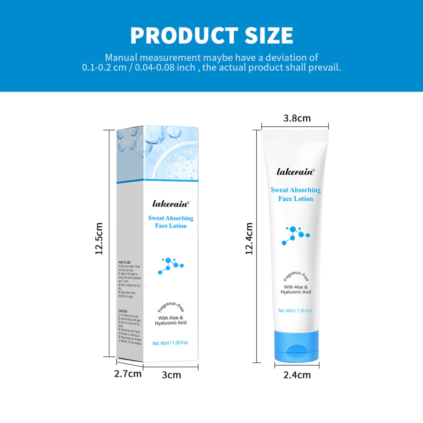 Lakerain Matte Facial Lotion Nourishing Moisturizing Make-up Primer