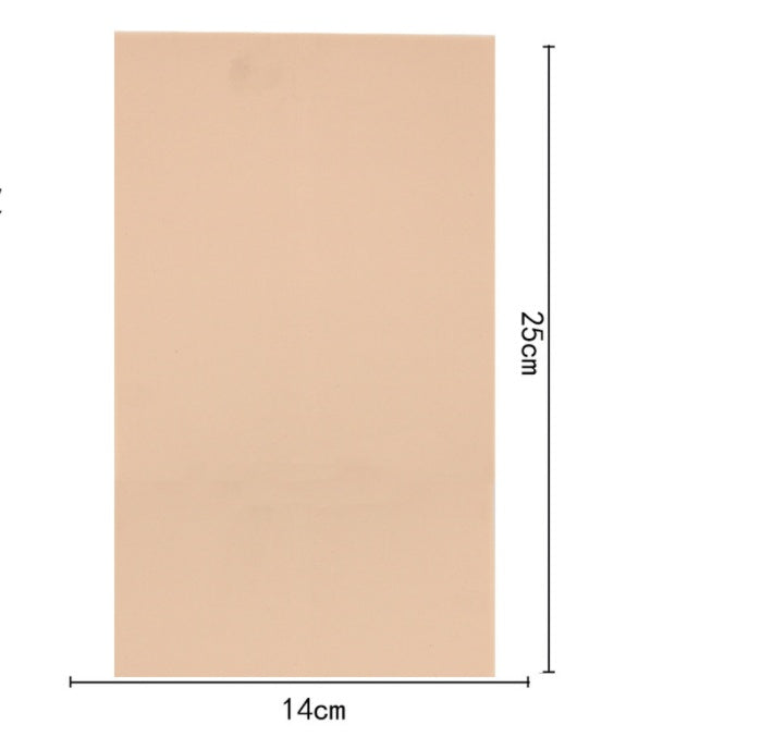 Silicone fake skin for eyebrows and lips blank 3D simulation silicone skin