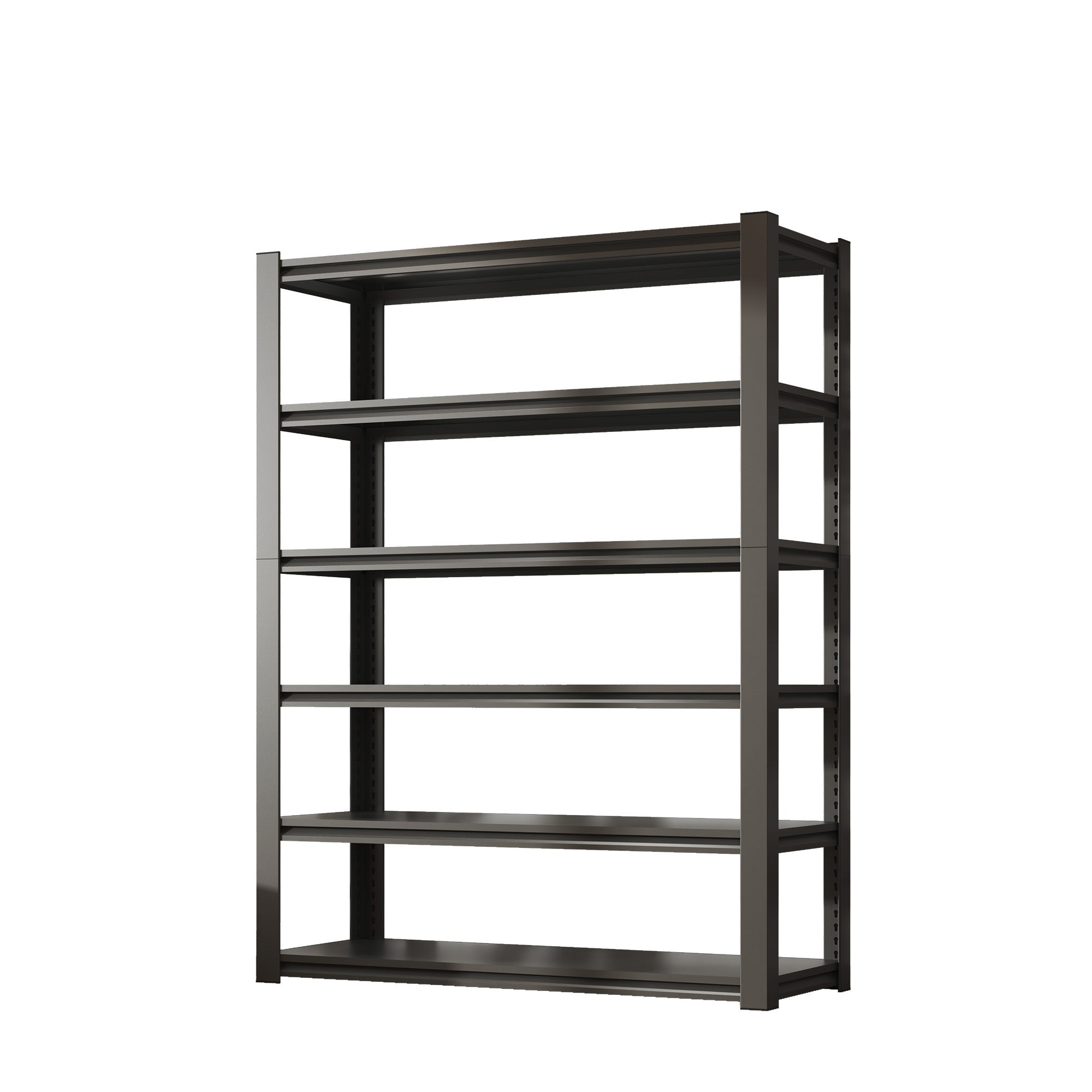 Tier Metal Shelves For Storage Garage Shelving 2400LBS Heavy Duty Storage Shelves Adjustable Garage Shelf Industrial Shelving Unit Storage Utility Rack,Black