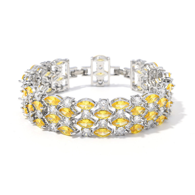 Creative And Versatile Women's Crystal Zircon Bracelet