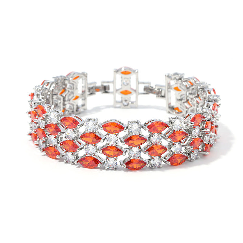 Creative And Versatile Women's Crystal Zircon Bracelet