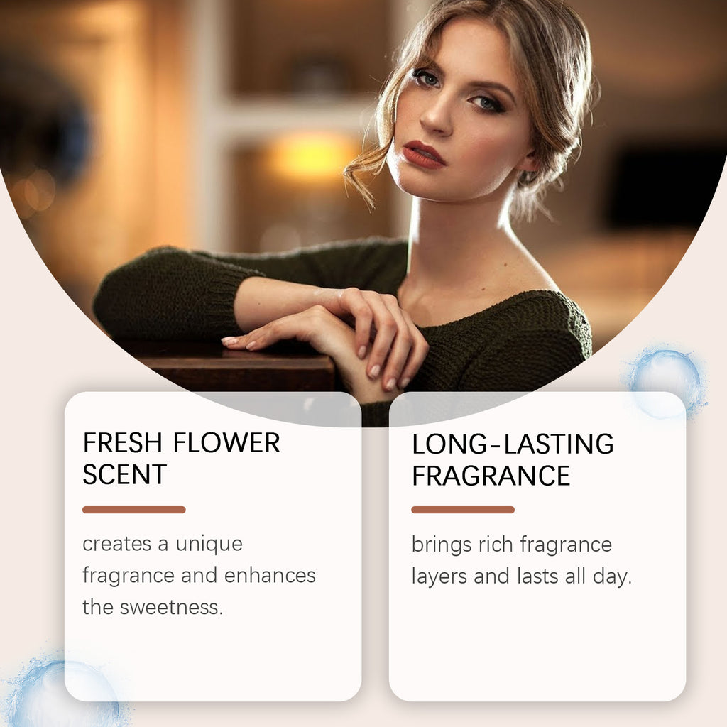 Roxelis Cherry Sandalwood Romantic Body Fragrance Natural Fresh Light Elegant Fragrance For Daily Date Stay Elegant Perfume