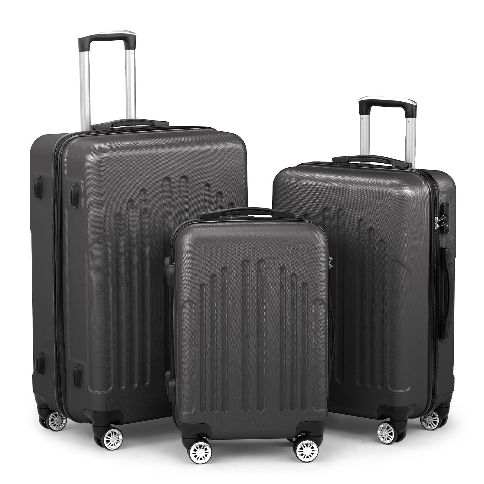 Three In One ABS PC Suitcase 20in 24in 28in Suitcase