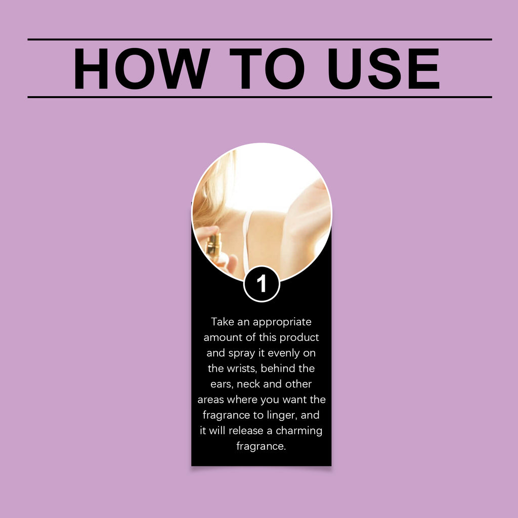 Roxelis Nectar Rock Sugar Fragrance Spray, Fragrant Fruit Fragrance Fresh Summer Women's Long-Lasting Portable Perfume