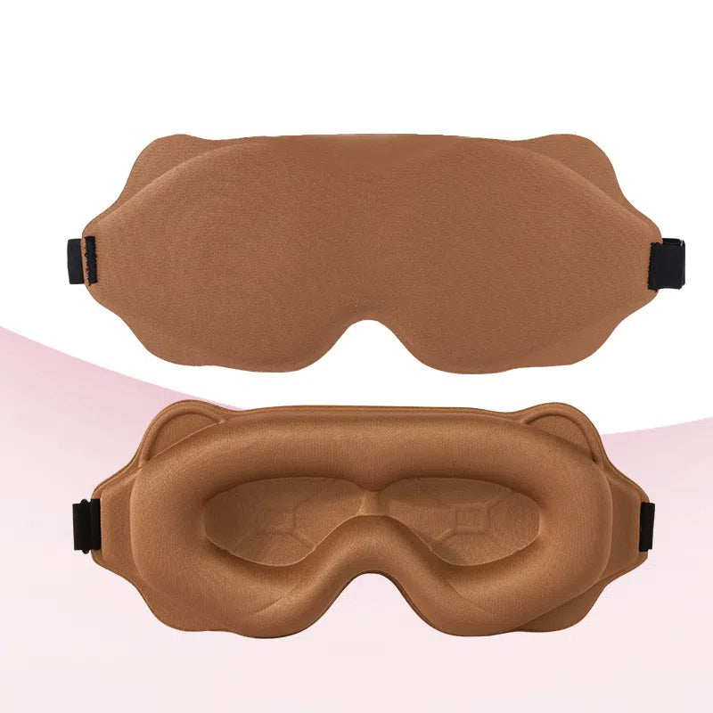 3D stereoscopic blackout sleep goggles for men and women breathable and leak proof deep concave super protective goggles