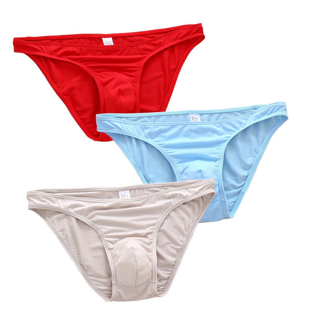 Men's Pure Cotton Briefs 3D Breathable Sweat Absorbing