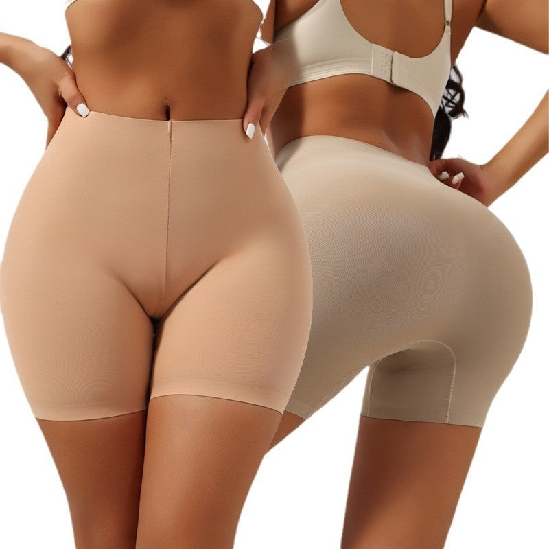 Mid-waist Boxer Seamless Body Shaping Boxer Safety Pants For Women