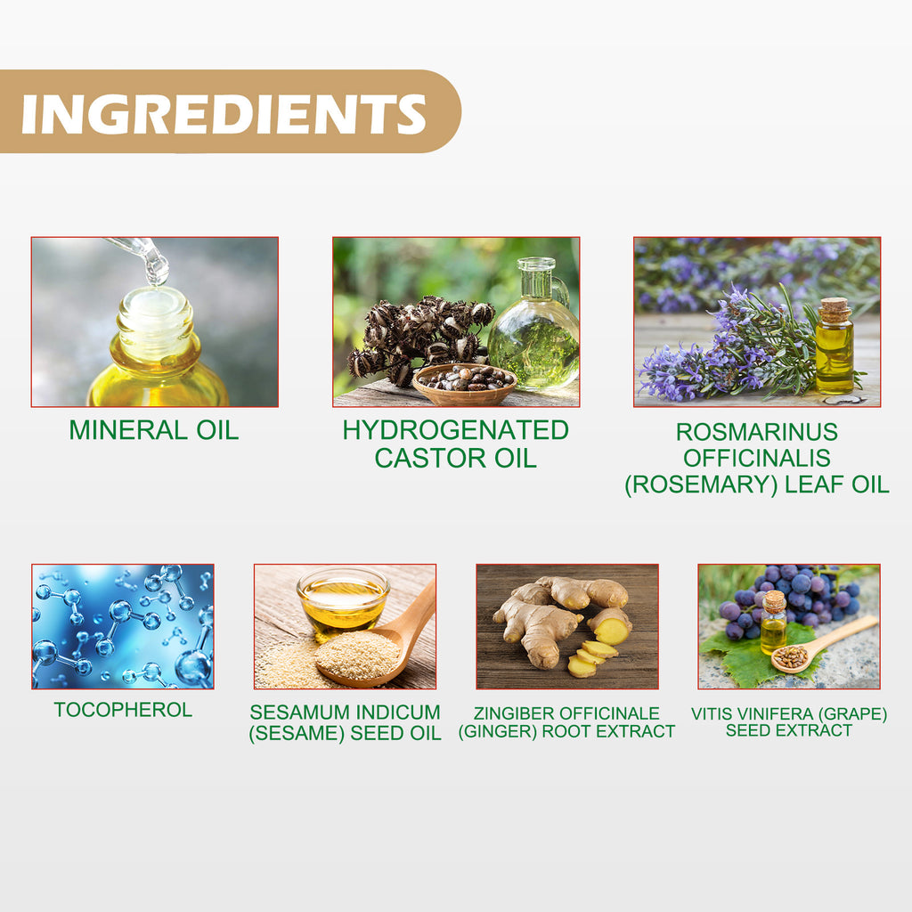 Facial Hair Care Oil Strengthens Root And Moisturizes And Brightens Men's Facial Hair